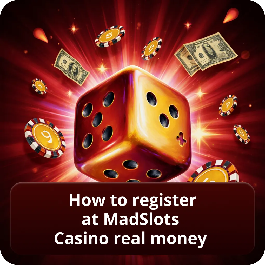 How to register at MadSlots Casino real money